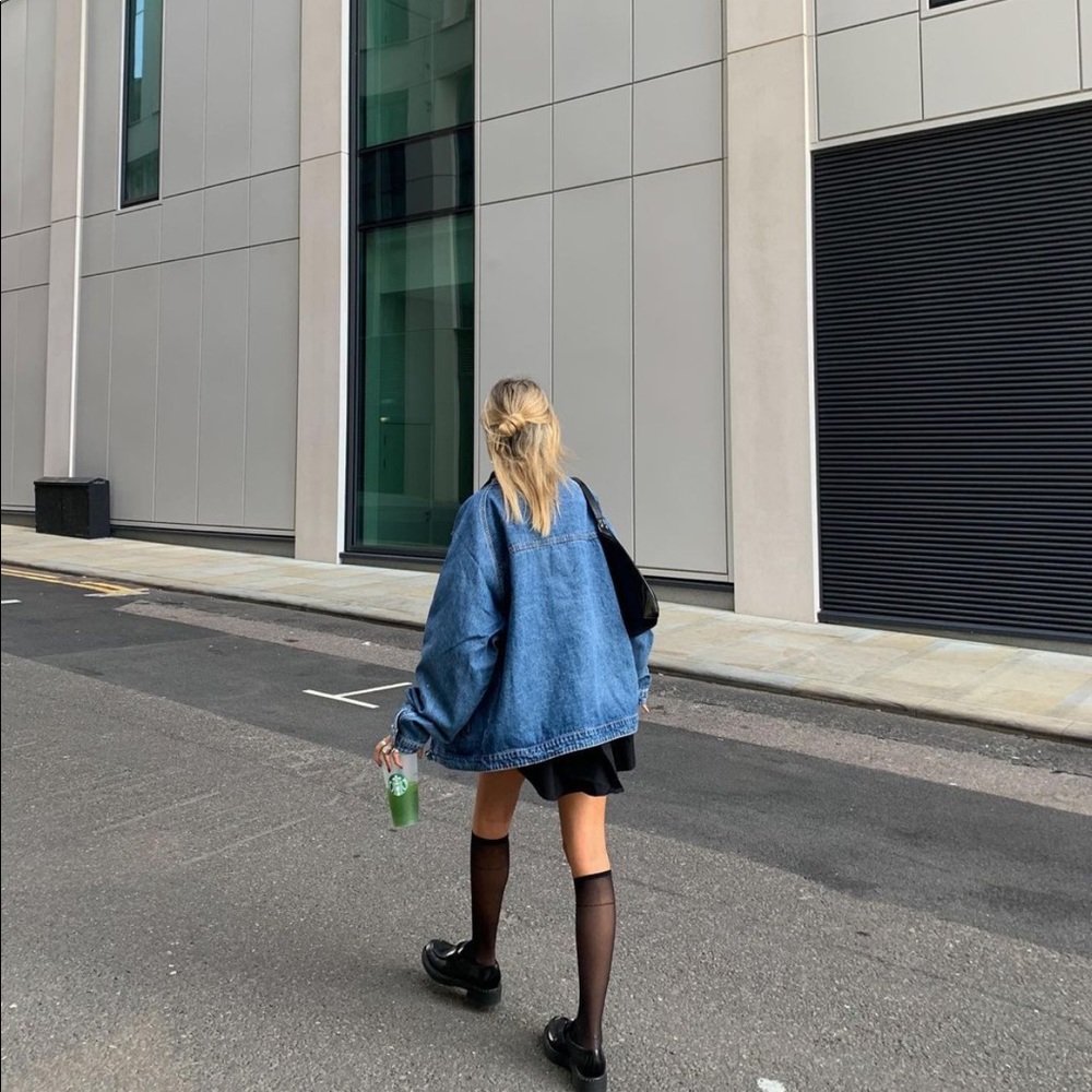 On sale Zara oversized denim shirt - Picture 16 of 16